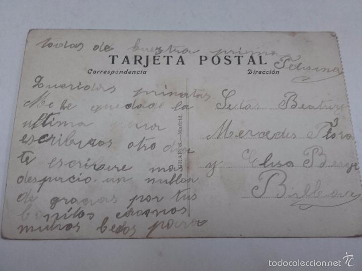 Postales: POSTAL MADRID, CIRCULADAS 1900. - Foto 3