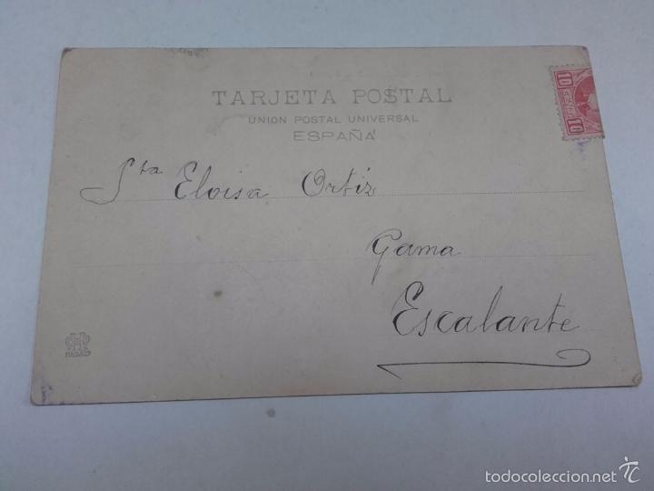Postales: POSTAL MADRID, CIRCULADAS 1900. - Foto 5