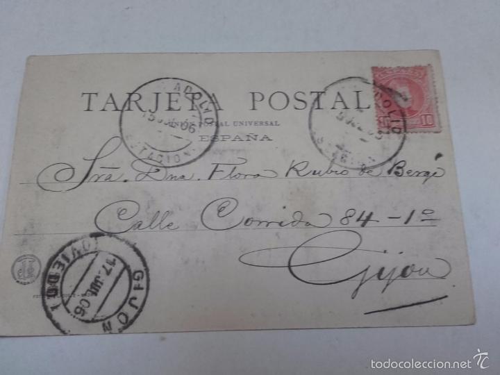 Postales: POSTAL MADRID, CIRCULADAS 1900. - Foto 9