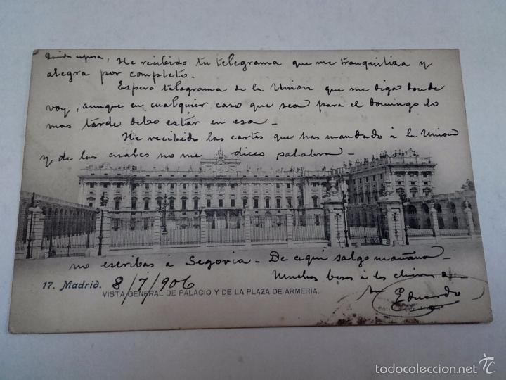Postales: POSTAL MADRID, CIRCULADAS 1900. - Foto 10