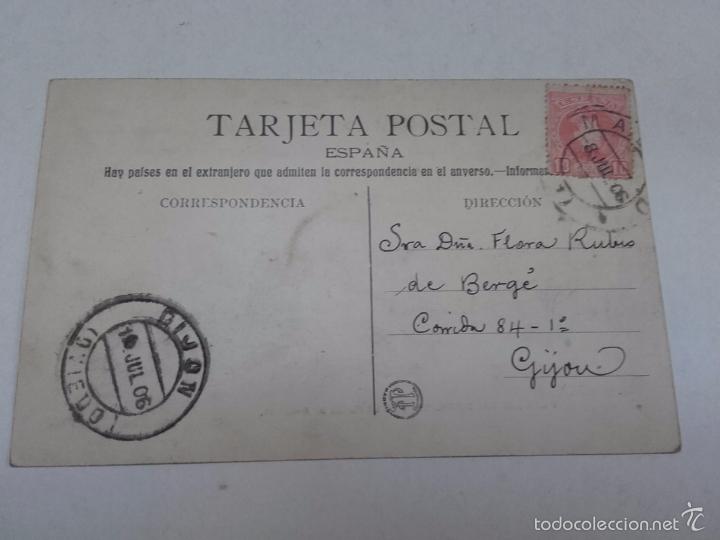 Postales: POSTAL MADRID, CIRCULADAS 1900. - Foto 11