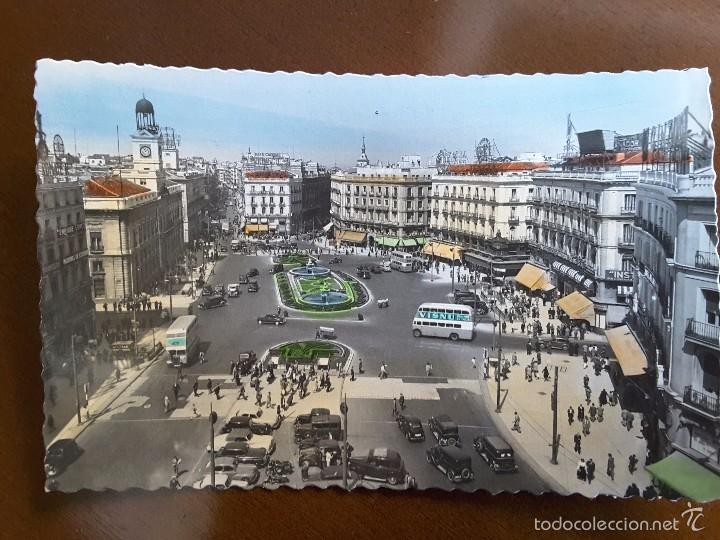 Postales: POSTAL DE MADRID - PUERTA DEL SOL - Foto 1