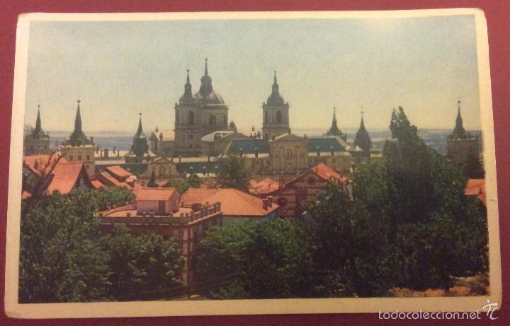 Postkarten: POSTAL MONASTERIO DE EL ESCORIAL. N-6. VISTA GENERAL. HELIOTIPIA ARTISTICA ESPA&Ntilde;OLA. SIN CIRCULAR
