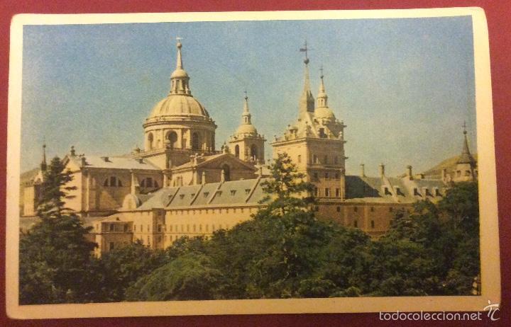 Postkarten: POSTAL MONASTERIO DE EL ESCORIAL. N-8. HELIOTIPIA ARTISTICA ESPA&Ntilde;OLA. SIN CIRCULAR.