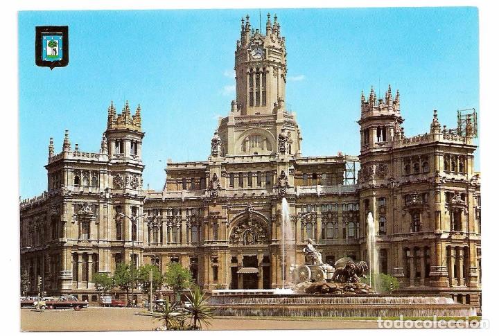 Postales: MADRID. PALACIO DE COMUNICACIONES. POSTAL - Foto 1