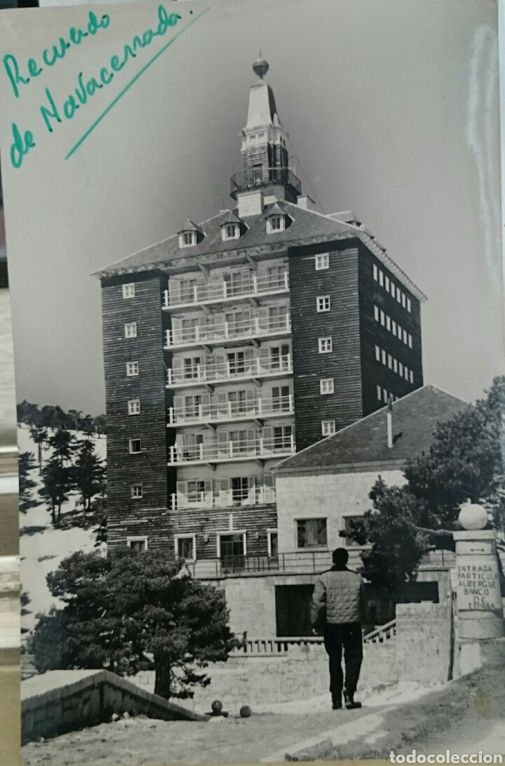 Postales: Postal navacerrada,Madrid, circulada y original, es la que se v&eacute; - Foto 1