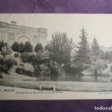 Postales: POSTAL - ESPAÑA - MADRID - 51.- PALACIO DE INDUSTRIA Y DE LAS ARTES - FOT. LACOSTE - 1908. Lote 62226280