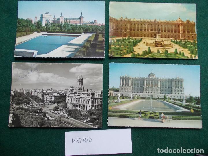 Postales: 4 postales antiguas de Madrid - Foto 1