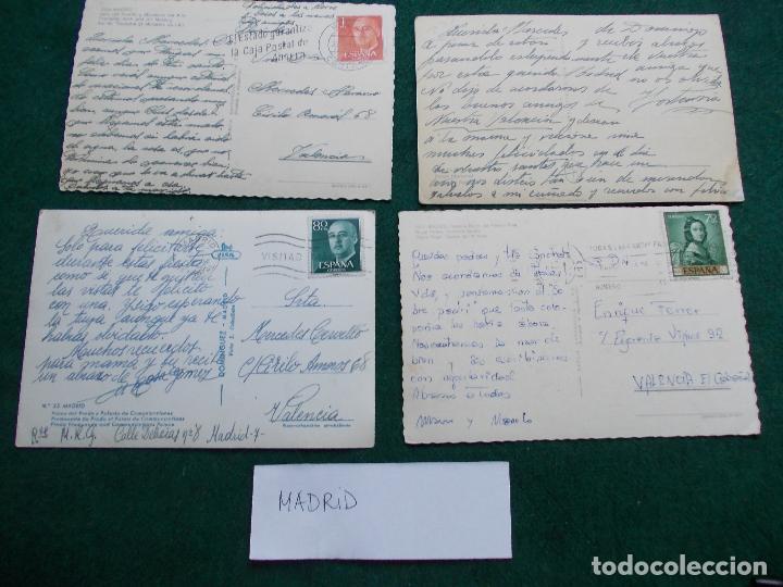 Postales: 4 postales antiguas de Madrid - Foto 2