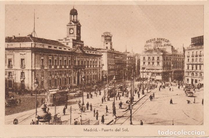 Postales: N&ordm; 28828 POSTAL MADRID PUERTA DEL SOL - Foto 1