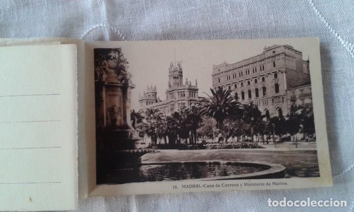 Postales: BLOC POSTAL MADRID SEGUNDA SERIE - Foto 4