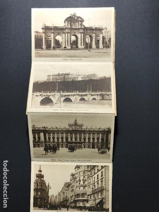 Postales: Desplegable postales de Madrid. - Foto 3
