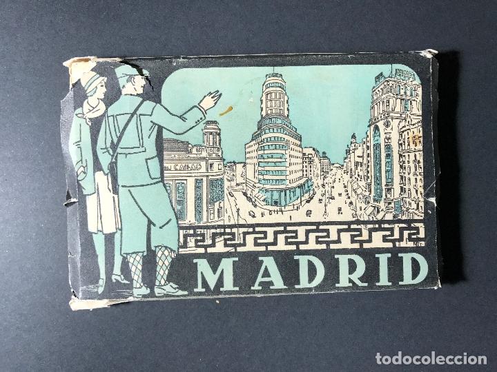 Postales: Desplegable postales de Madrid. - Foto 1