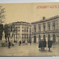 Postales: ANTIGUA POSTAL MADRID - PLAZA DE ORIENTE Nº 610 - CASTAÑEIRA Y ALVAREZ
