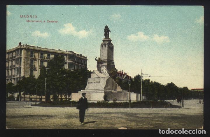 Postales: A-3995- MADRID. MONUMENTO A CASTELAR. - Foto 1
