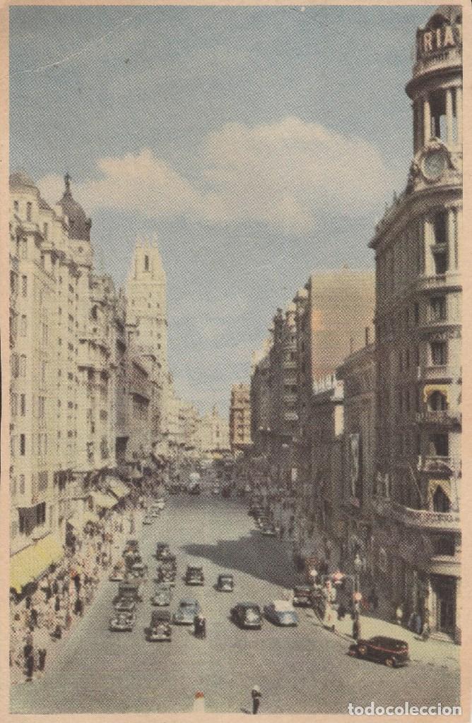 Postales: N&ordm; 1489 POSTAL GRAN VIA MADRID - Foto 1