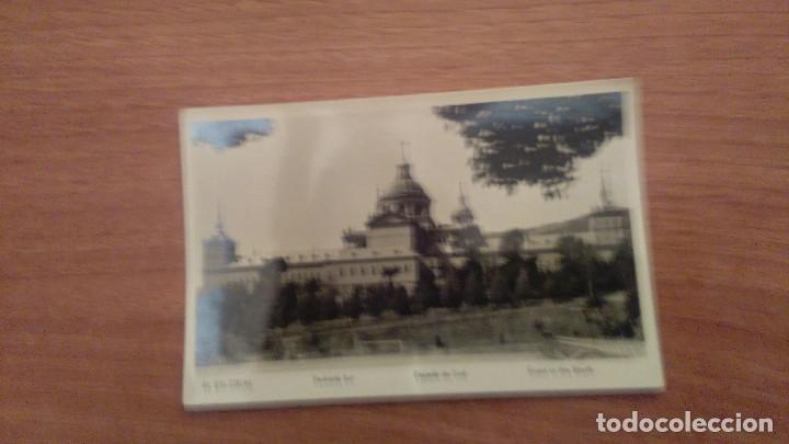 Postales: POSTAL EL ESCORIAL FACHADA SUR  ESCRITA