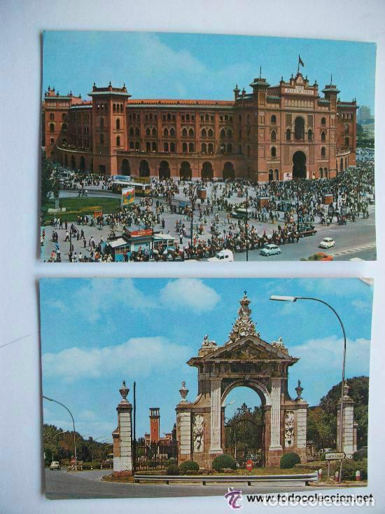 Postales: LOTE DE 2 POSTALES DE MADRID - Foto 1
