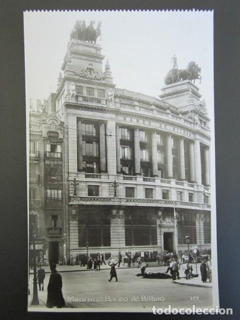 Postales: POSTAL MADRID. BANCO DE BILBAO. - Foto 1