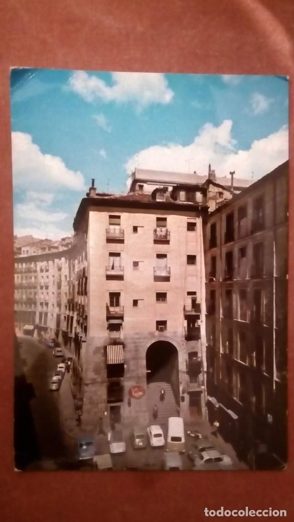 Postales: POSTAL MADRID - ARCO DE CUCHILLEROS - Foto 1