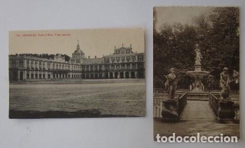 Postales: DOS POSTALES DE ARANJUEZ - Foto 1