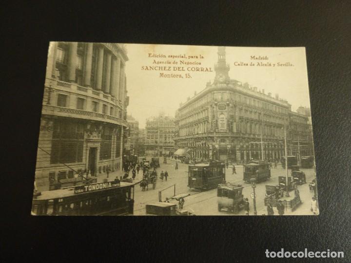 Postales: MADRID: CALLES DE ALCAL&Aacute; Y SEVILLA - Foto 1