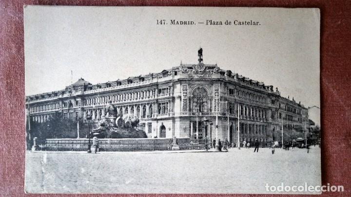 Postales: POSTAL MADRID - PLAZA DE CASTELAR - Foto 1
