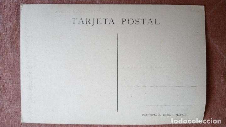 Postales: POSTAL MADRID - ESTATUA DEL MARQUES DEL DUERO - Foto 2