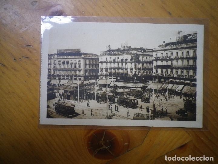 Postales: POSTAL MADRID PUERTA DEL SOL HAUSER Y MENET - Foto 1