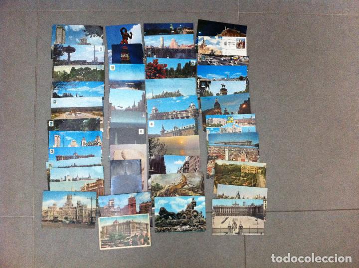 Postales: 45 POSTALES DE MADRID MUCHAS CIRCULADAS 1961 - Foto 1
