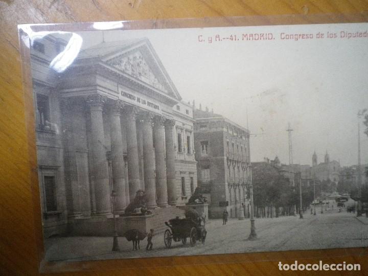 Postales: LOTE 6 POSTALES ANTIGUAS DE MADRID - Foto 2