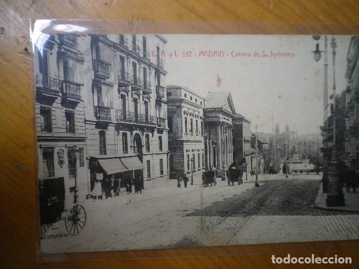Postales: LOTE 6 POSTALES ANTIGUAS DE MADRID - Foto 3