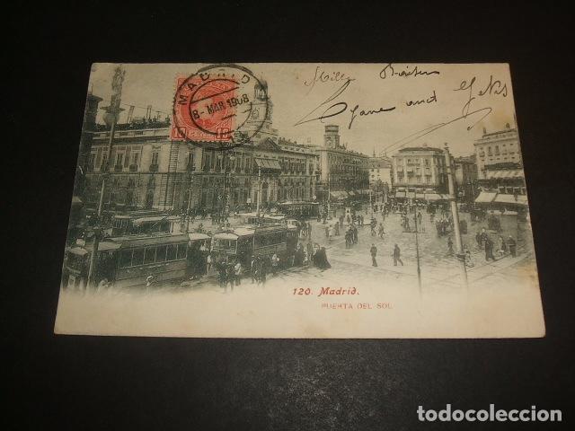 Postales: MADRID PUERTA DEL SOL - Foto 1