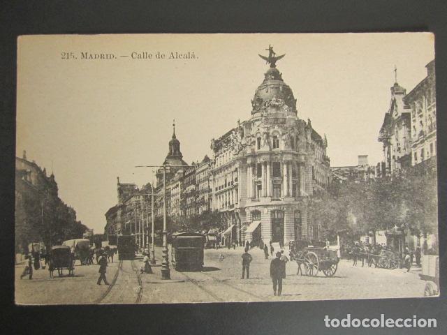 Postales: POSTAL MADRID. CALLE DE ALCAL&Aacute;. - Foto 1