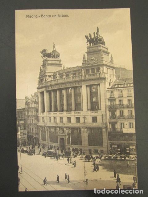 Postales: POSTAL MADRID. BANCO DE BILBAO. - Foto 1