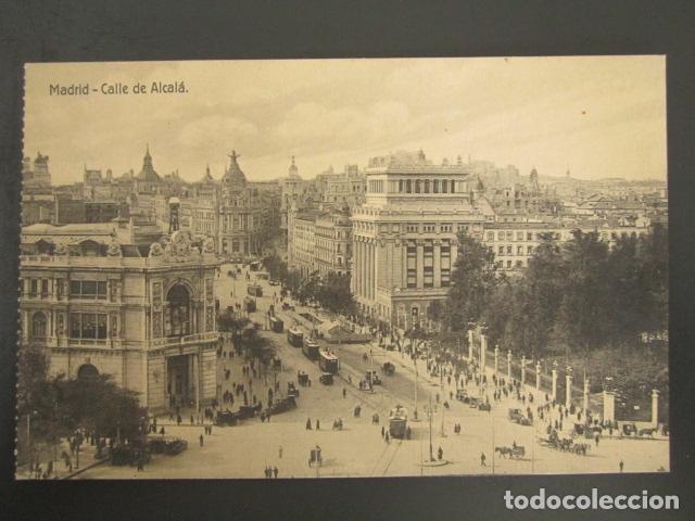 Postales: POSTAL MADRID. CALLE DE ALCAL&Aacute;. - Foto 1