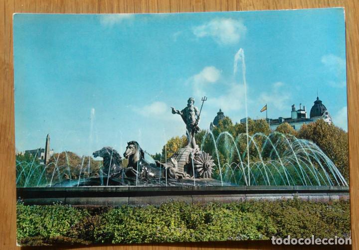 Postales: MADRID - FUENTE DE NEPTUNO - Foto 1