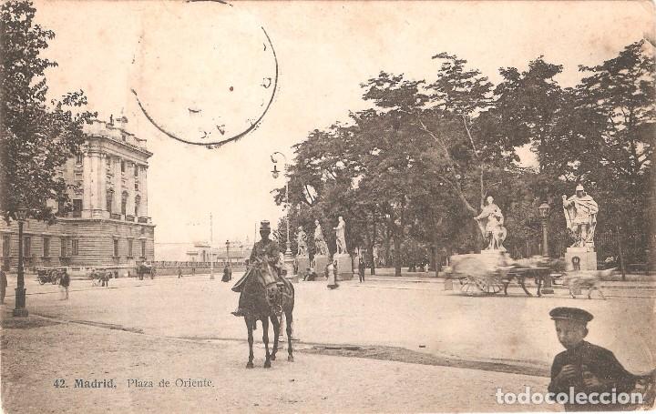 Postales: MADRID PLAZA DE ORIENTE - Foto 1