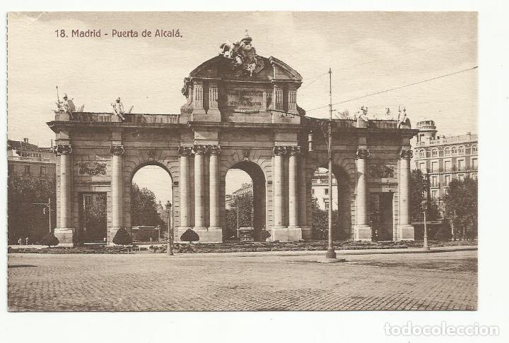 Postales: MADRID PUERTA DE ALCALA NUEVA - Foto 1