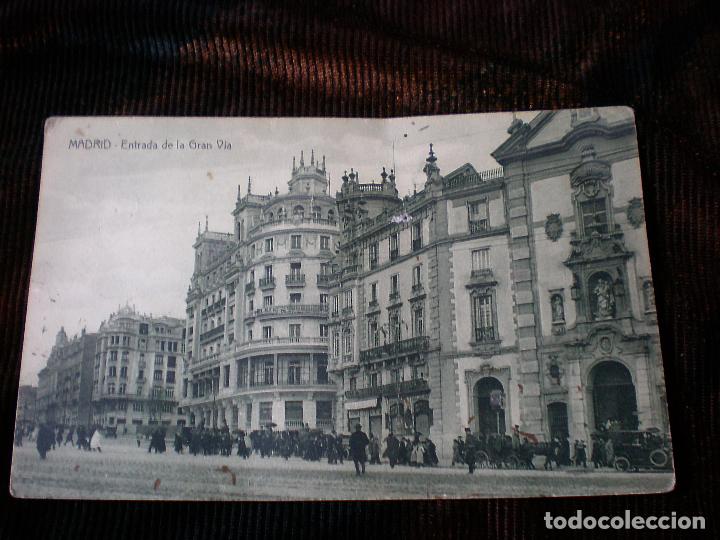 Postales: ANTIGUA POSTAL DE madrid - Foto 1