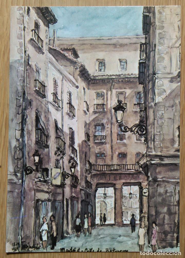 Postales: MADRID - CALLE DE BOTONERAS - Foto 1