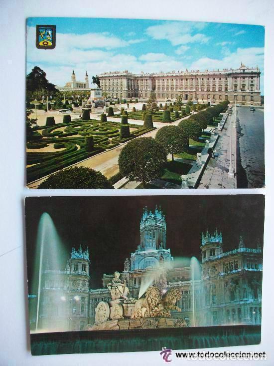 Postales: LOTE DE 2 POSTALES DE MADRID. - Foto 1
