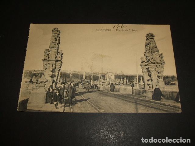 Postales: MADRID PUENTE DE TOLEDO - Foto 1