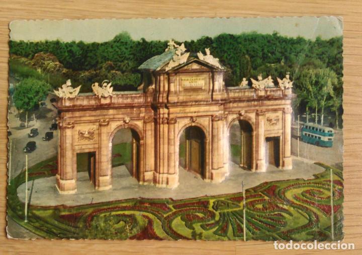 Postales: MADRID - PUERTA DE ALCALA - POSTAL CON VOLUMEN - Foto 1
