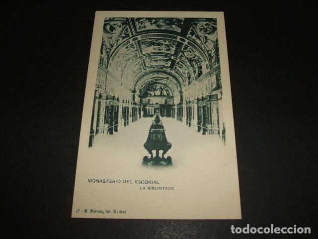 Postales: MONASTERIO DEL ESCORIAL LA BIBLIOTECA - Foto 1