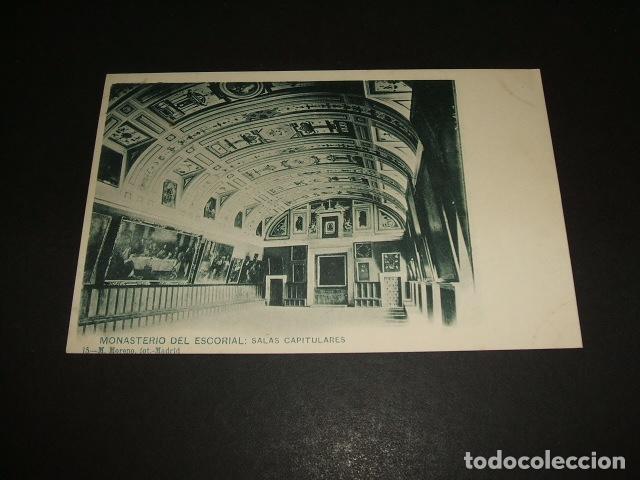 Postales: MONASTERIO DEL ESCORIAL SALAS CAPITULARES - Foto 1