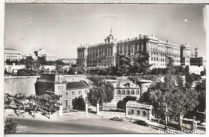 Postales: MADRID ESCRITA PALACIO REAL - Foto 1