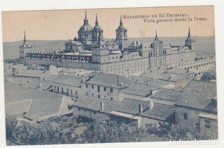 Cartoline: Monasterio del Escorial.- Vista general desde la Presa.