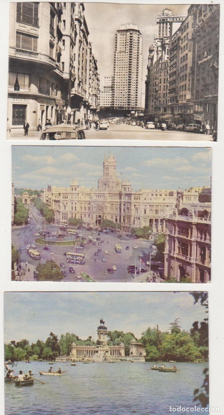 Postales: Madrid.- Lote de 3 postales. - Foto 1