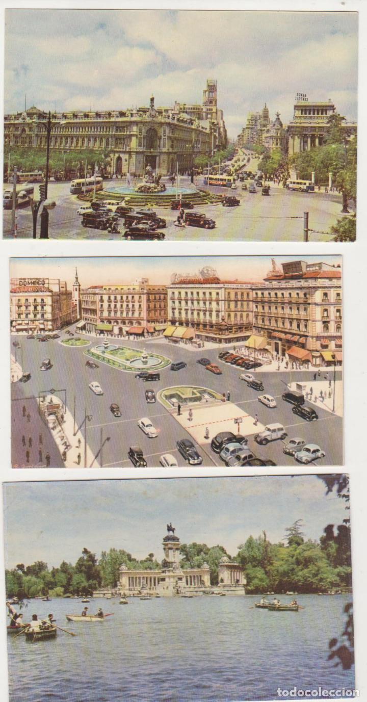 Postales: Madrid.- Lote de 3 postales. - Foto 1